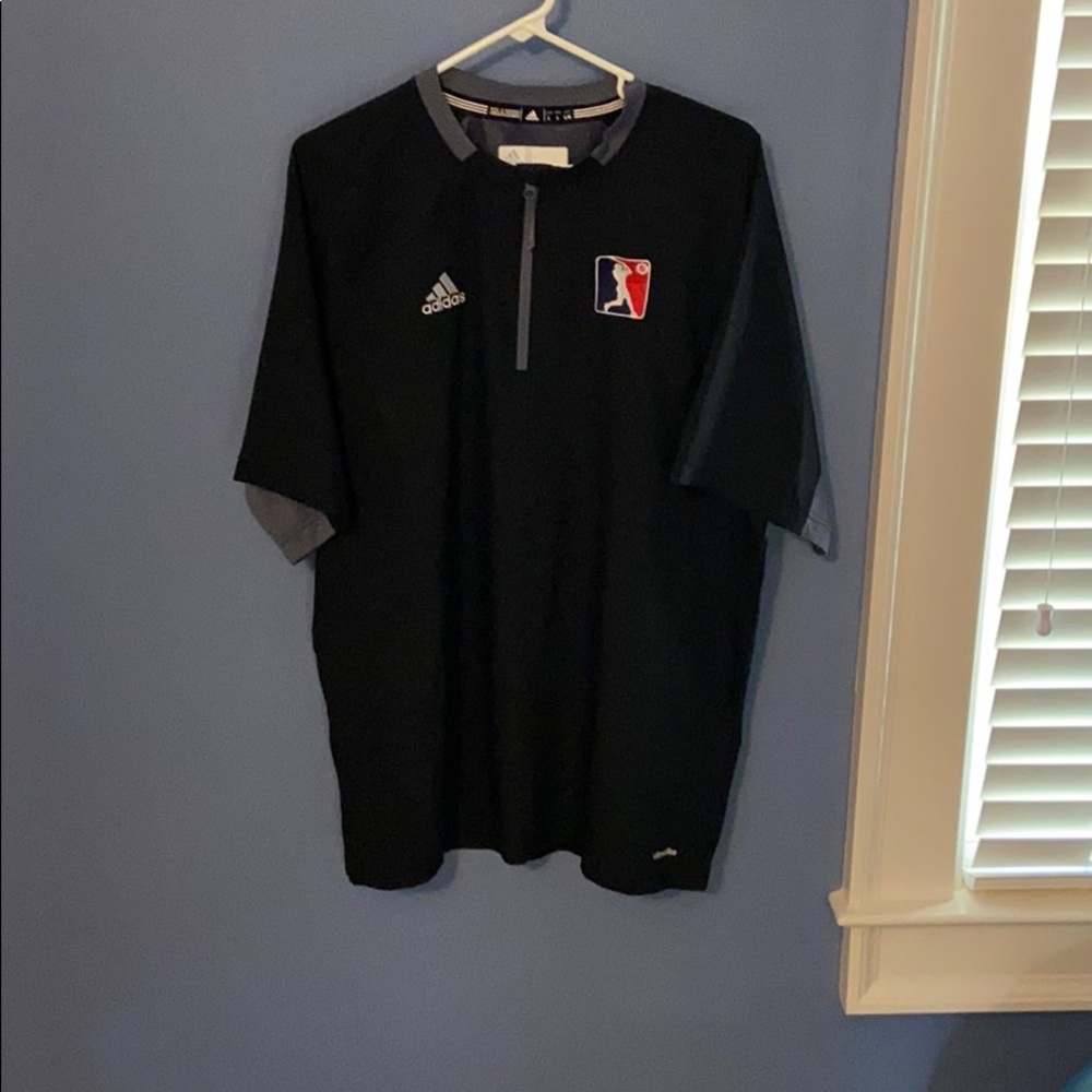 Adidas 1/4 Zip short sleeve pullover